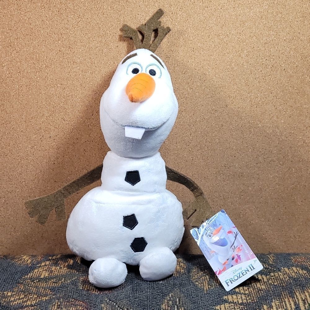 Disney Olaf 13 inch Stuffed Animal– Frozen 2 - Picture 1 of 4